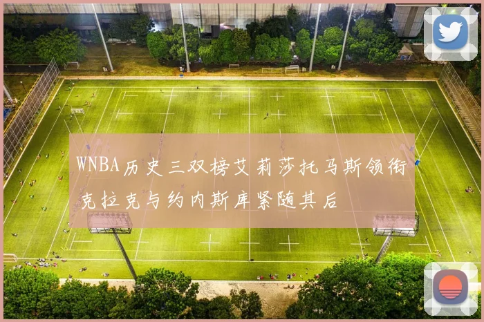WNBA历史三双榜艾莉莎托马斯领衔克拉克与约内斯库紧随其后